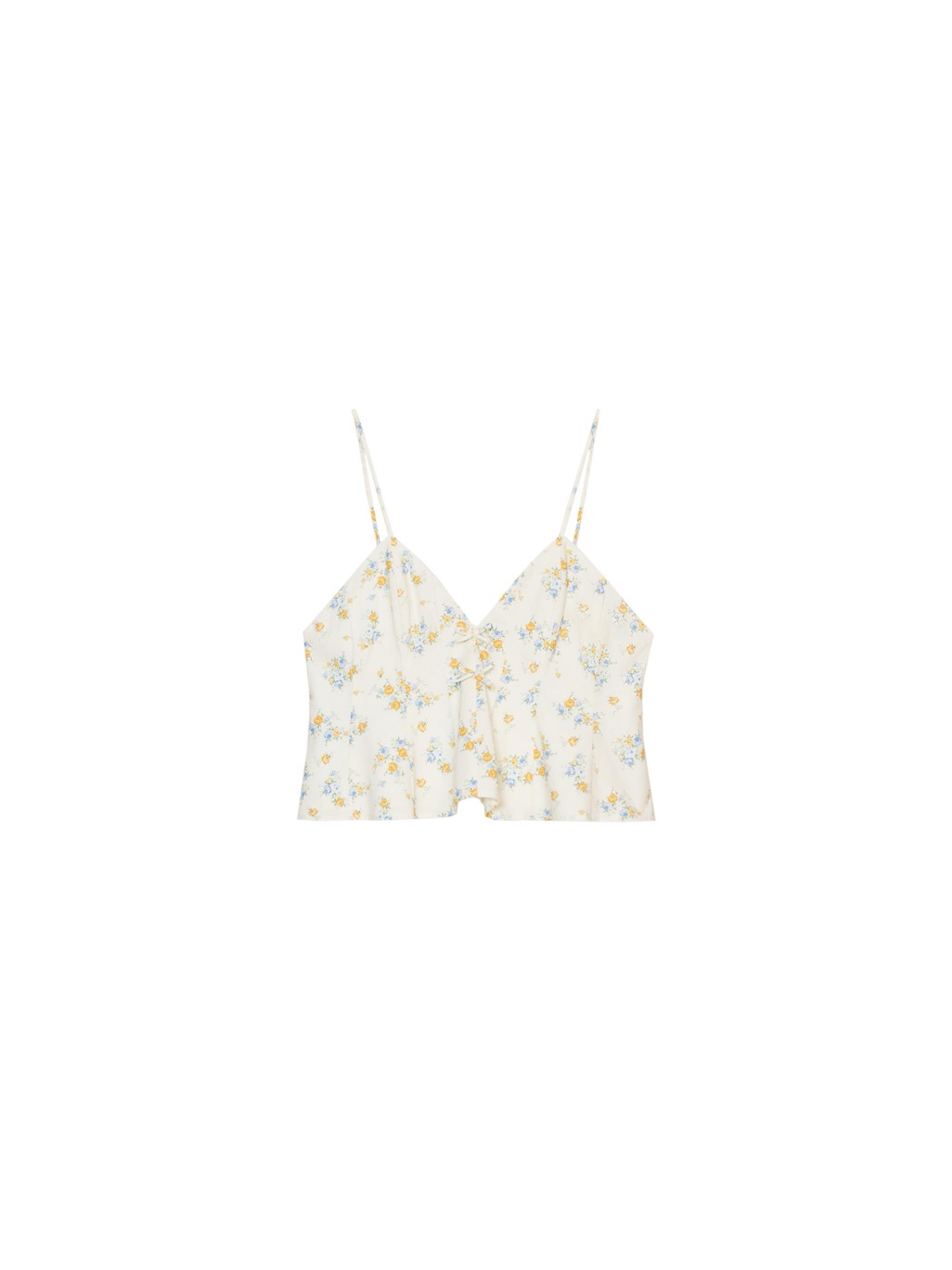 Princess Polly Floral Tie-Front Cami